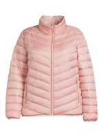 Big Chill Women's Plus Size Packable Puffer Jacket, Sizes 1X-3X - Image 4