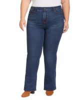 Terra & Sky Women's Plus Size High Waist Bootcut Jeans - Image 10