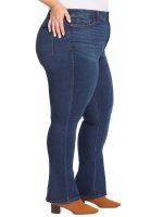 Terra & Sky Women's Plus Size High Waist Bootcut Jeans - Image 13